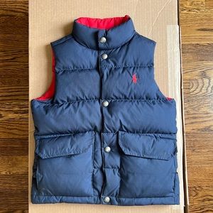 Kids Ralph Lauren Down Reversible Vest